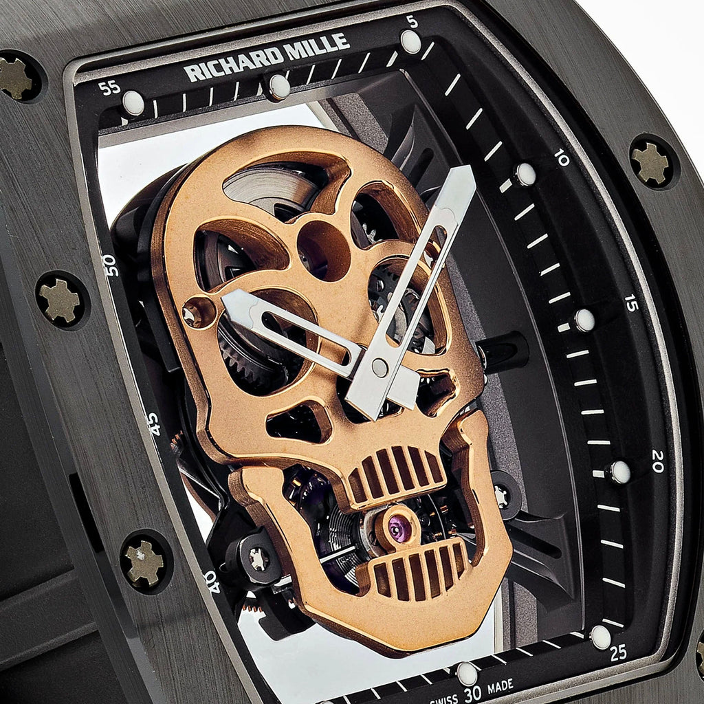 Richard Mille RM 52-01 'Skull' Black Ceramic Limited Edition