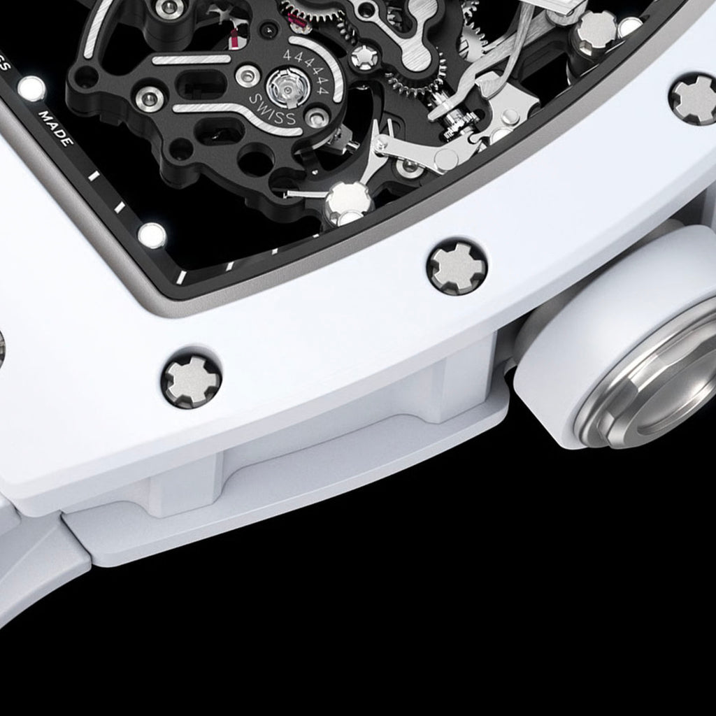Richard Mille RM 055 Bubba Watson White Ceramic