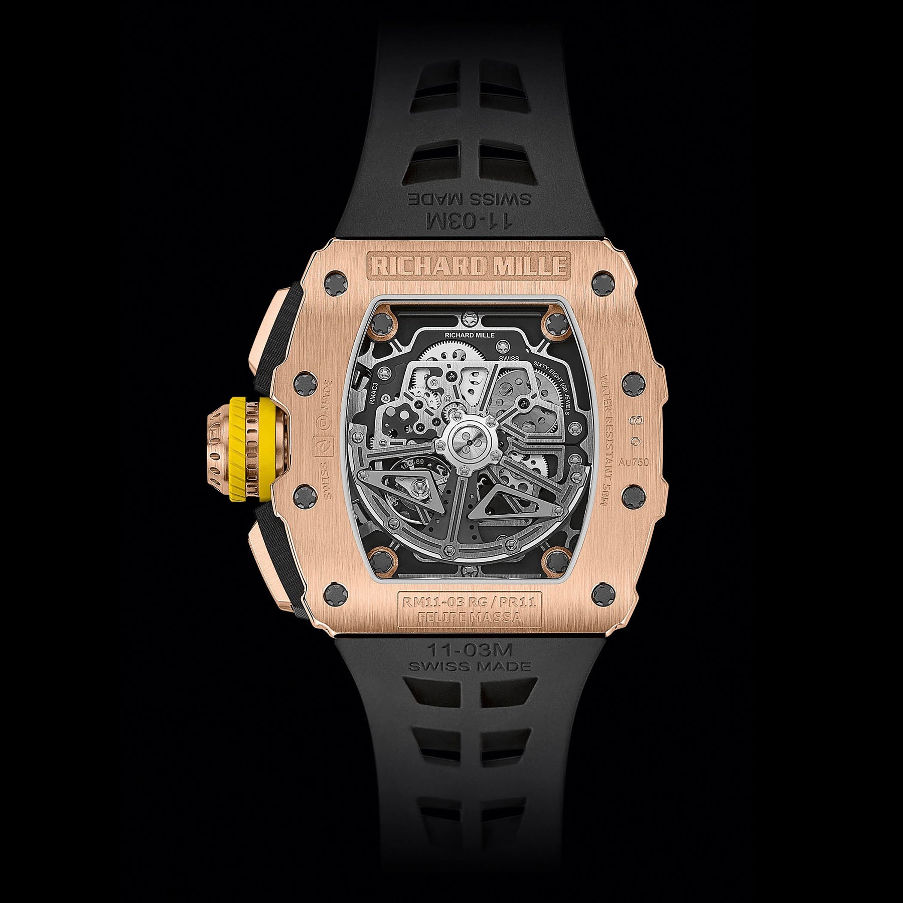 Richard Mille RM 11-03 Automatic Flyback Chronograph Rose Gold Titanium