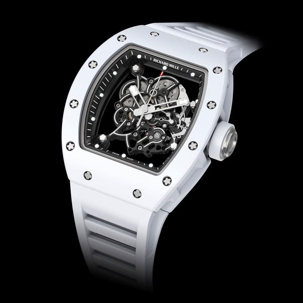 Richard Mille RM 055 Bubba Watson White Ceramic