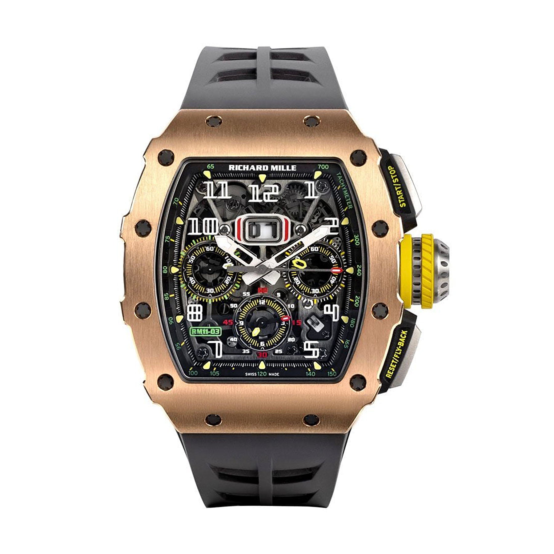 Richard Mille RM 11-03 Automatic Flyback Chronograph Rose Gold Titanium