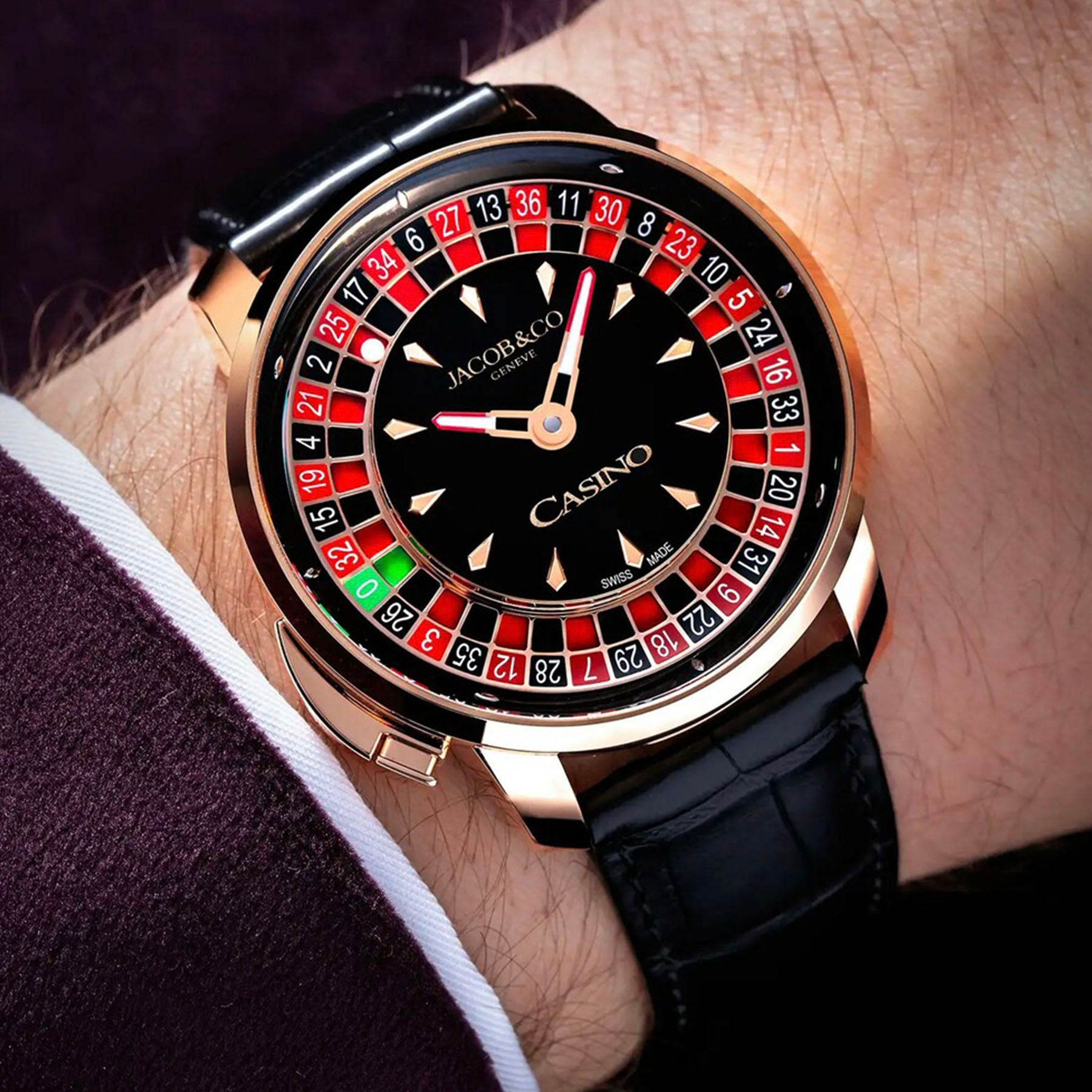 Jacob & Co. 'The Casino Tourbillon' CA100.40.AA.AA.ABALA